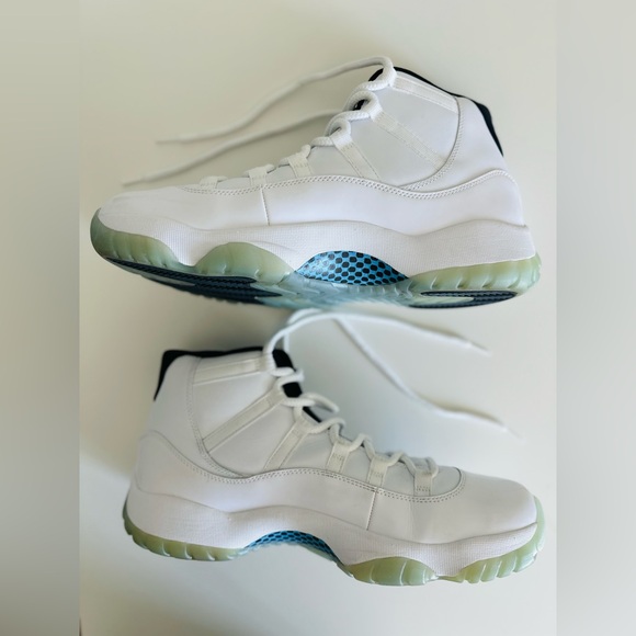 Air Jordan 11 Retro ‘Legend Blue’ 2014 Color:White Size 12